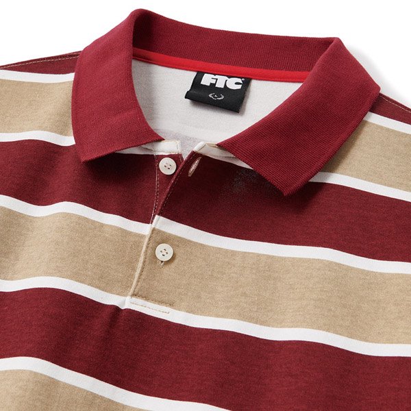 FTC】PRINTED STRIPE POLO【ボーダーポロシャツ】 - ONE'S FORTE 