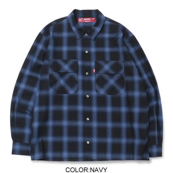 HideandSeek/ハイアンドシーク】OMBRE CHECK L/S SHIRT【チェックシャツ】 - ONE'S FORTE WEB SHOP