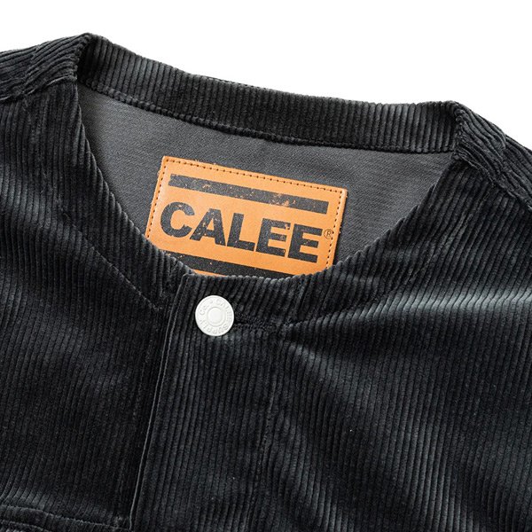 CALEE】1ST TYPE NO COLLAR CORDUROY JACKET【コーデュロイジャケット】 - ONE'S FORTE |  ONLINE STORE