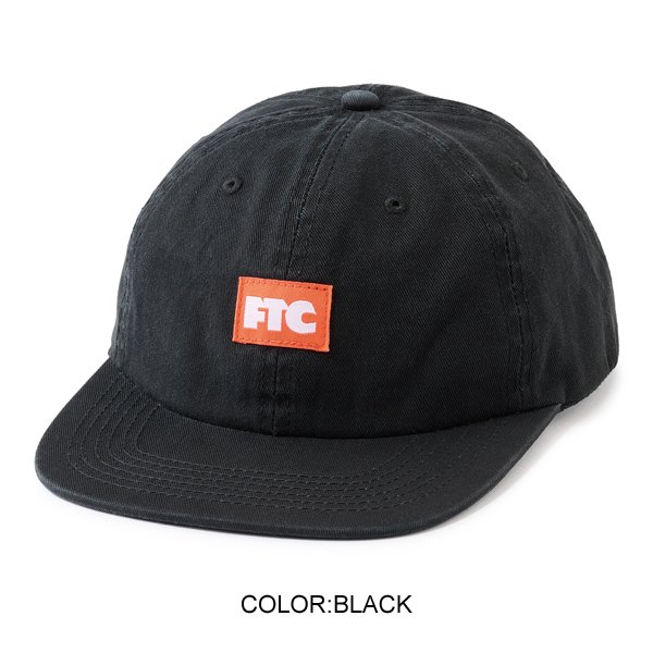 FTC WASHED SMALL LOGO 6 PANEL