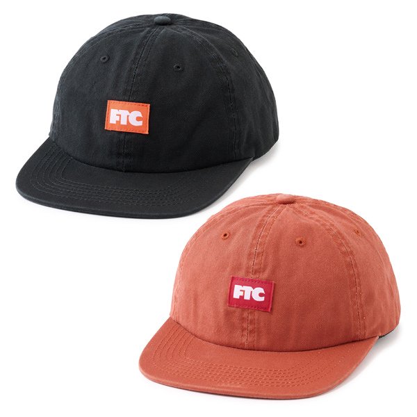 【FTC】WASHED SMALL LOGO 6 PANEL【キャップ】