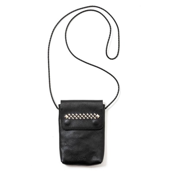 【CALEE】STUDS LEATHER SHOULDER POUCH【ショルダーポーチ】 - ONE'S FORTE | ONLINE STORE