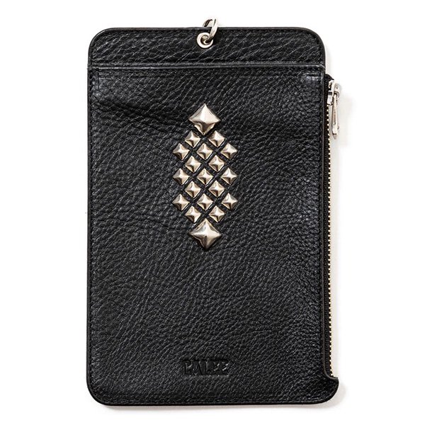 CALEE STUDS LEATHER MULTI POUCH ＜LARGE＞