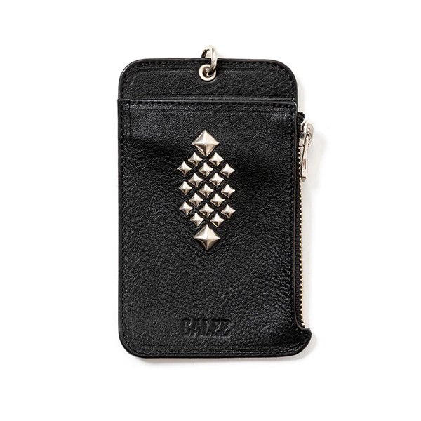 CALEE STUDS LEATHER MULTI POUCH ＜REGULAR＞
