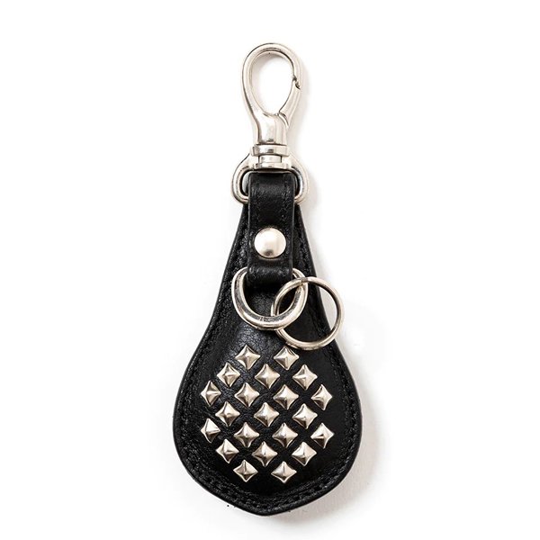 CALEE STUDS LEATHER ASSORT KEY RING TYPE II Aڥ󥰡