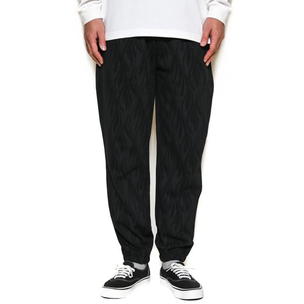 CALEE FEATER PATTERN SWEAT PANTS