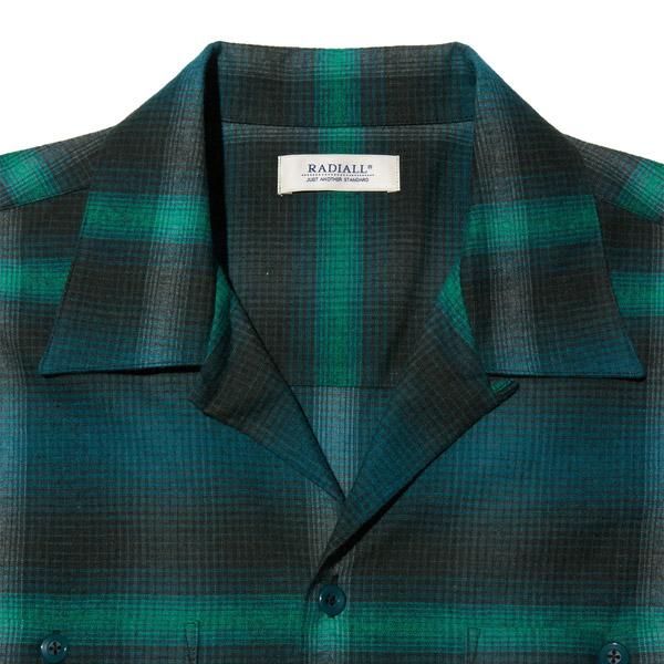 RADIALL/ラディアル】BOULEVARD - OPEN COLLARED SHIRT L/S