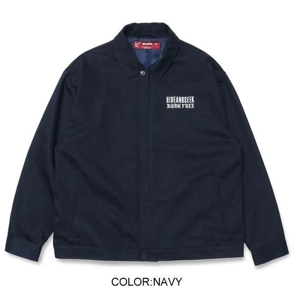 HideandSeek / ハイアンドシーク】COTTON ZIP JACKET【ワーク