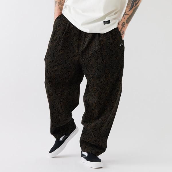 FAT コーデュロイパンツ　ブラック FAT】BAGGYSLEY PANTS【コーデュロイパンツ】 - ONE'S FORTE | ONLINE