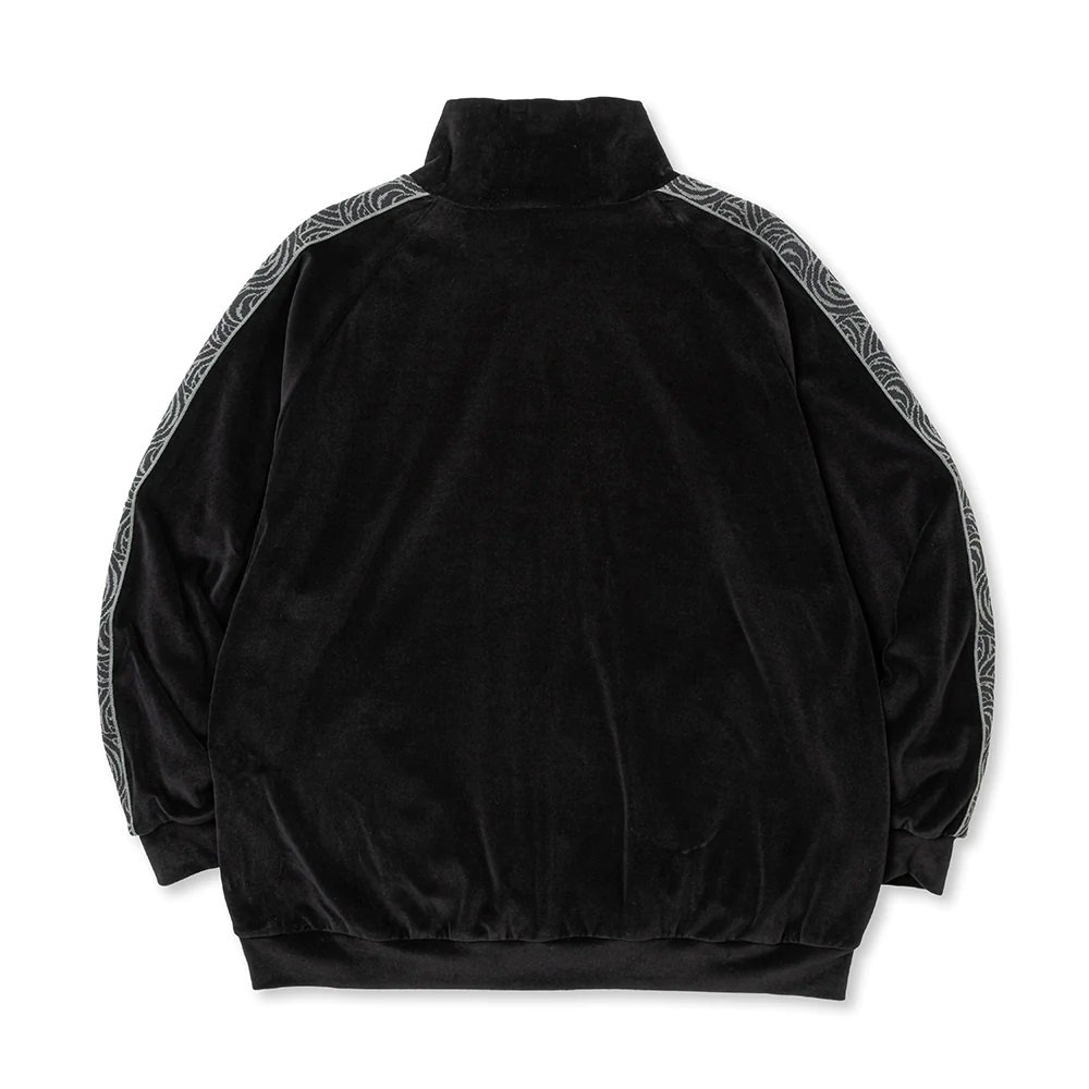 CALEE】VELOUR TRACK JACKET ＜SPIRAL JACQUARD PATTERN＞【ベロアジャケット】 - ONE'S FORTE  | ONLINE STORE