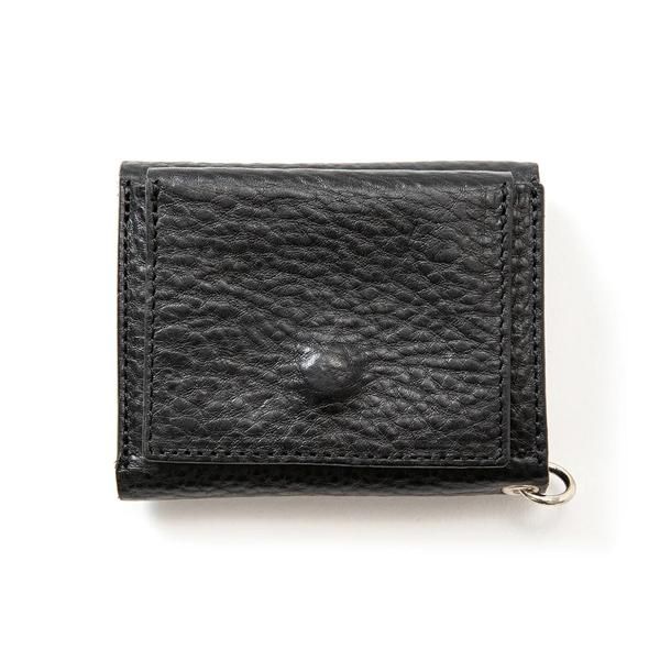 小物 Calee Studs leather multi wallet CALEE - STUDS LEATHER MULTI WALLET (BLACK) / スタッズレザー