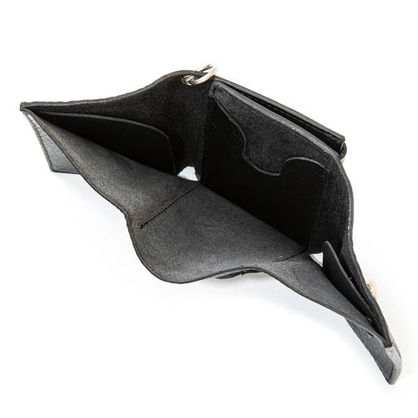 STUDS LEATHER MULTI WALLET | シボ感あるレザーにスタッズ