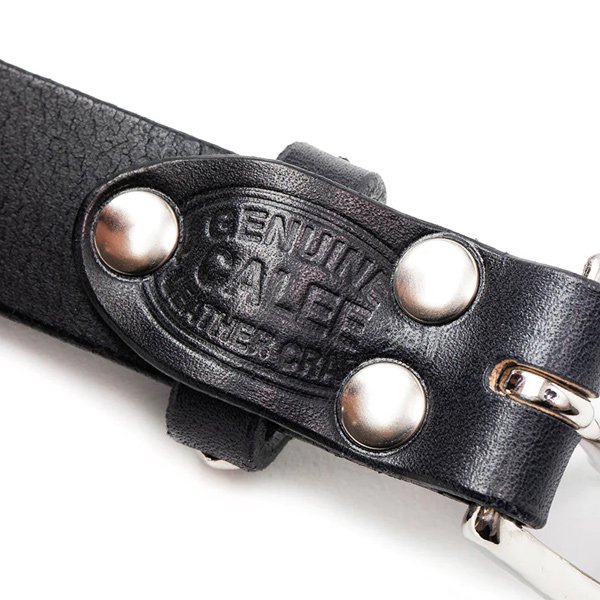 CALEE STUDS LEATHER NARROW BELT | スタッズベルト - ONE'S FORTE | ONLINE STORE