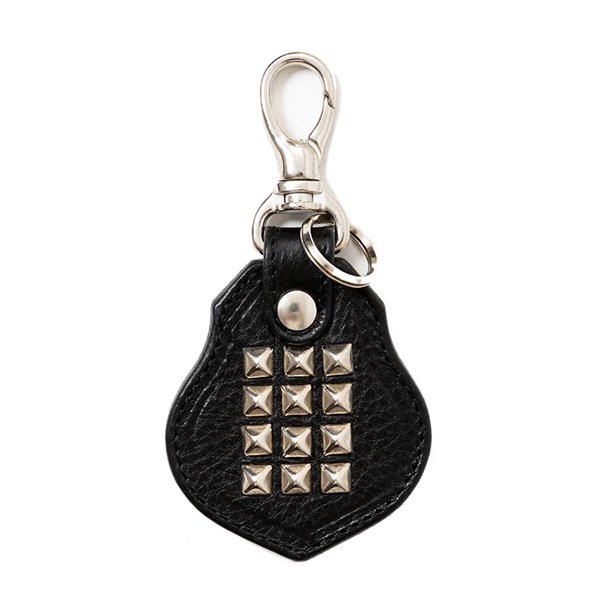 CALEE STUDS LEATHER ASSORT KEY RING TYPE III Aڥ󥰡