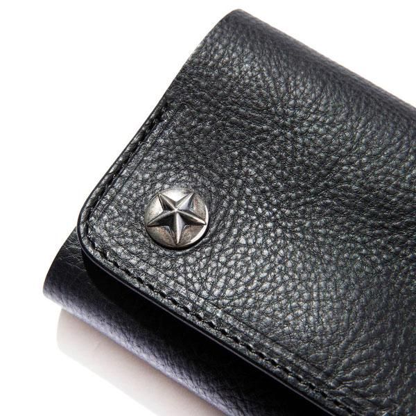 CALEE／レザーハーフウォレット CALEE SILVER STAR CONCHO | ハーフウォレット - ONE'S FORTE