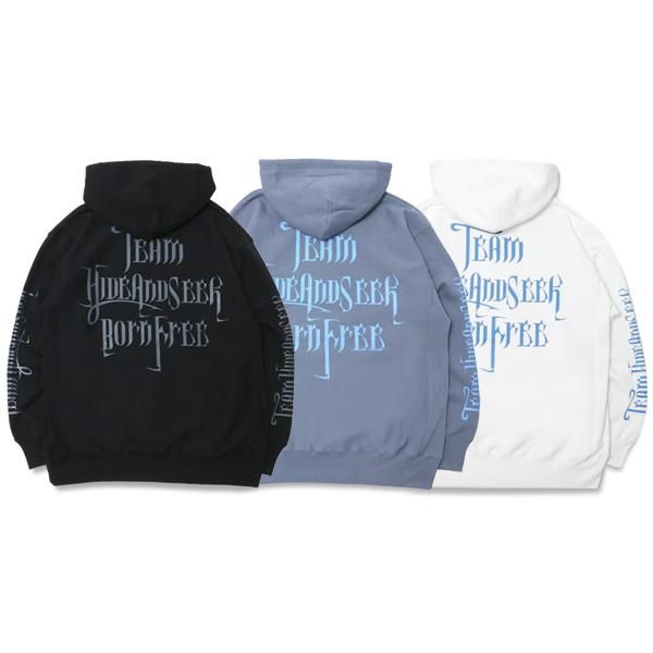 新品 HideandSeek【RARE】Three Hoodie Hat 大特価 HIDE AND SEEK Official Web Shop