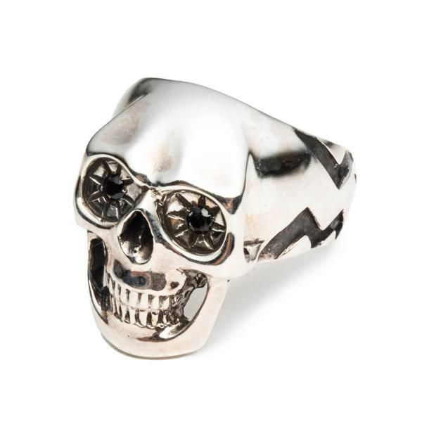 D.O.D LUCKY SKULL RING ＜ONYX＞ | SILVER925リング - ONE'S