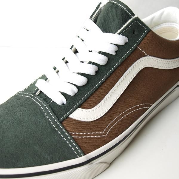 【VANS】 ヴァンズ Old Skool CANVAS/SUEDE PH 国内発送 VANS】OLD SKOOL [CANVAS/SUEDE POP BROWN］【シューズ