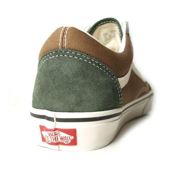 【VANS】 ヴァンズ Old Skool CANVAS/SUEDE PH 国内発送 VANS】OLD SKOOL [CANVAS/SUEDE POP BROWN］【シューズ