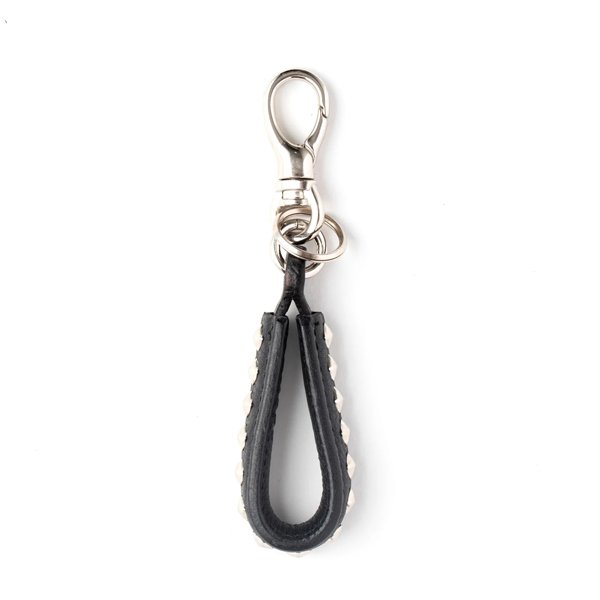 CALEE STUDS LEATHER ASSORT KEY RING TYPE I Dڥ󥰡