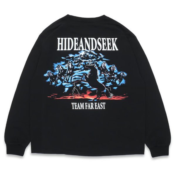 HideandSeekHORSE L/S TEE(Back)ڥ󥰥꡼Tġ