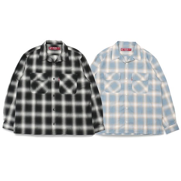 OMBRE CHECK L/S SHIRT | ハイアンドシーク オンブレチェックレーヨンシャツ - ONE'S FORTE | ONLINE  STORE