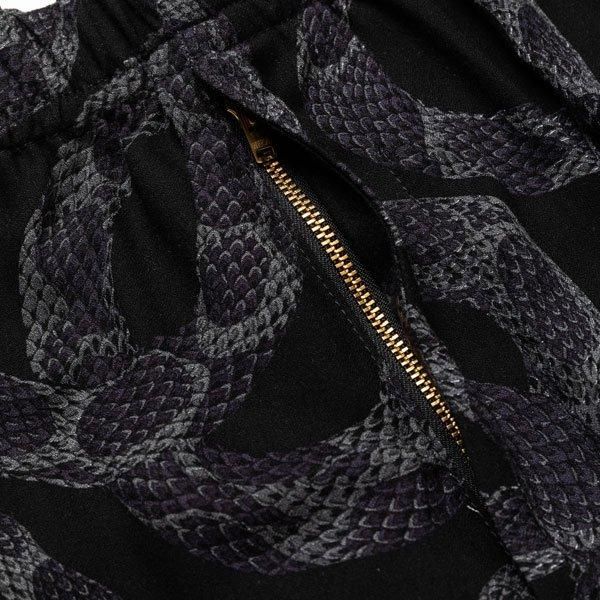 R/P ALLOVER SNAKE EASY SHORTS |CALEE LIMITED - ONE'S FORTE