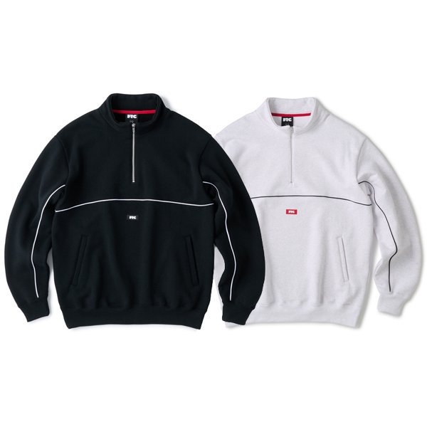 PIPING HALF ZIP SWEATSHIRT | FTC ハーフジップスウェット - ONE'S FORTE | ONLINE STORE