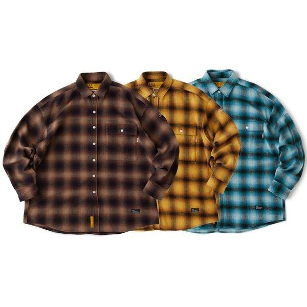 FAT MACSMOKE ネルシャツ FAT（エフエイティー）MAC SMOKEの通販ショップ - birnest