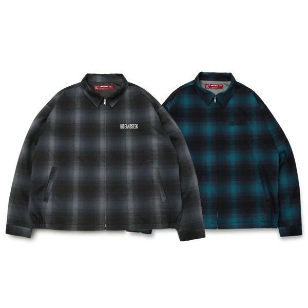 HideandSeek/ϥɥCHECK HARRINGTON JACKETڥϡȥ󥸥㥱åȡ