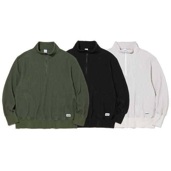 RADIALL BIG WAFFLE | ラディアル ビックワッフルハーフZIPスウェット - ONE'S FORTE | ONLINE STORE