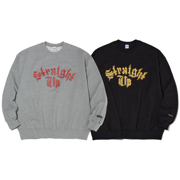 RADIALL/ǥStraight Up - CREW NECK SWEATSHIRT L/Sڥ롼ͥååȡ