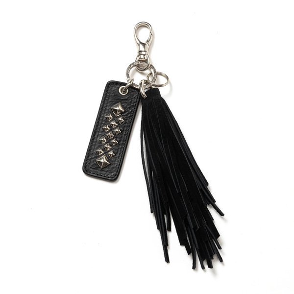 CALEE LEATHER TASSEL KEY RINGڥ󥰡