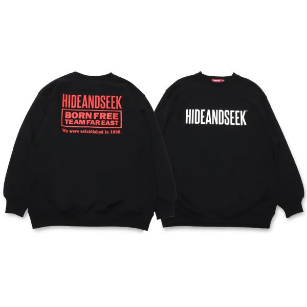 HideandSeekϥɥTHE H&S SWEAT SHIRTڥ롼åȡ