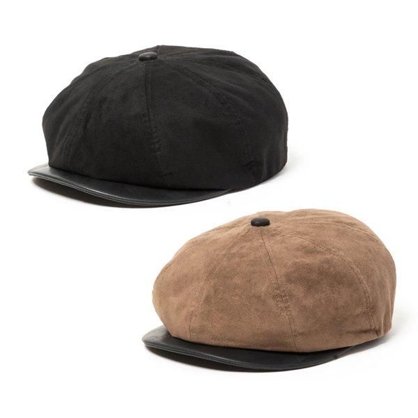 FAUX SUEDE | CALEE キャスケット - ONE'S FORTE | ONLINE STORE
