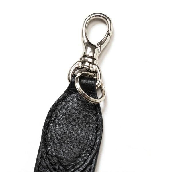 CALEE - STUDS LEATHER ASSORT KEY RING <TYPE 1 > (BLACK D