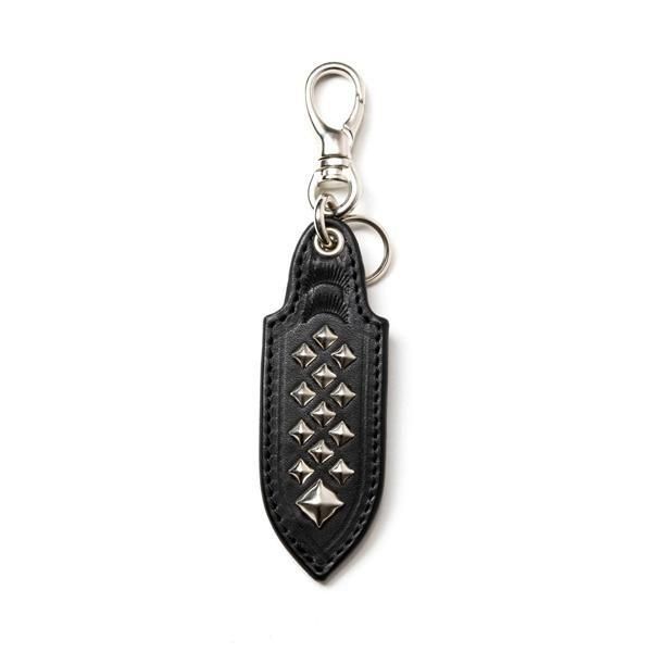 CALEE STUDS LEATHER KEY RINGڥ󥰡