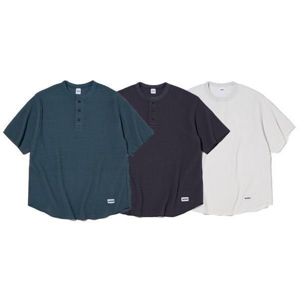 RADIALLBIG WAFFLE - HENLEY NECK SHIRT S/Sڥӥååեإ꡼ͥåTġ