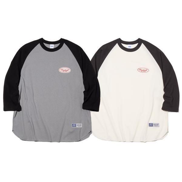 RADIALLǥOVAL - CREW NECK RAGLAN SHIRT 3Q/Sڥǥ3/4Tġ