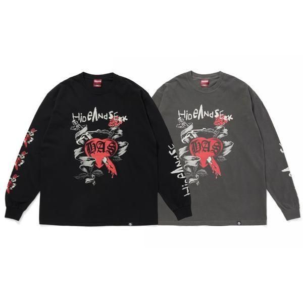 HideandSeekHEART AND DAGGER L/S TEEڥ󥰥꡼Tġ