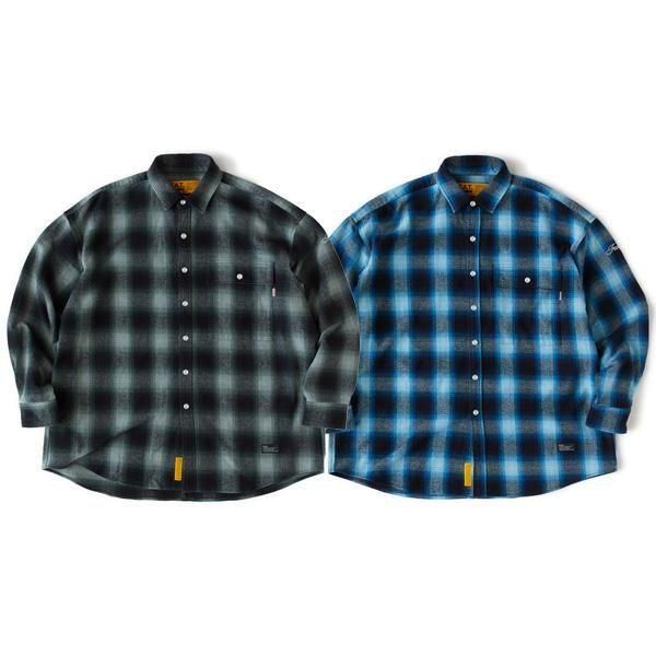 【FAT】MAC SHADE L/S SHIRTS【チェックネルシャツ】