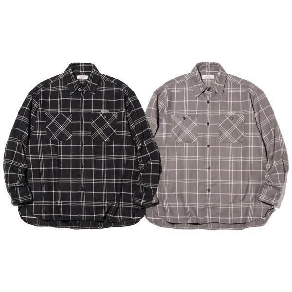 美品　CALEE ヘビーウエイト　ブロック　チェック　長袖　シャツ 美品 CALEE ヘビーウエイト ブロック チェック 長袖 シャツ