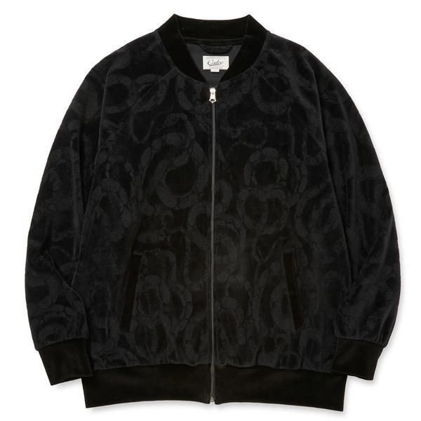 CALEEJQ VELOUR JACKET SNAKE PATTERNڥ㥱åȡ