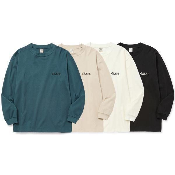 CALEEVINTAGE TYPE EMBROIDERY L/S TEEڥ磻ɥ륨åȥ󥰥꡼Tġ