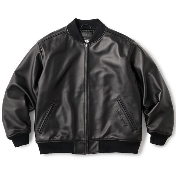 FTCLEATHER ZIP VARSITY JACKETڥ쥶㥱åȡ