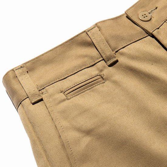 【CALEE】T/C TWILL CHINO SHORT PANTS【チノショーツ】 - ONE'S FORTE WEB SHOP