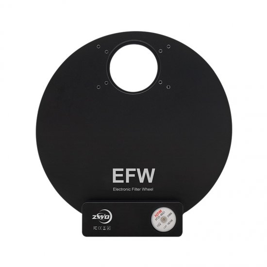 ZWO 電動式フィルターホイール　薄型USB (ZWO EFW 7 x 2″)用