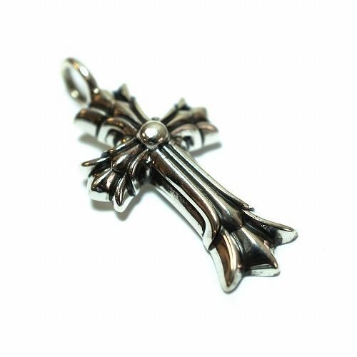 クロムハーツ ダブルCHクロス シルバー チャーム / CHROME HEARTS Double CH Cross Charm