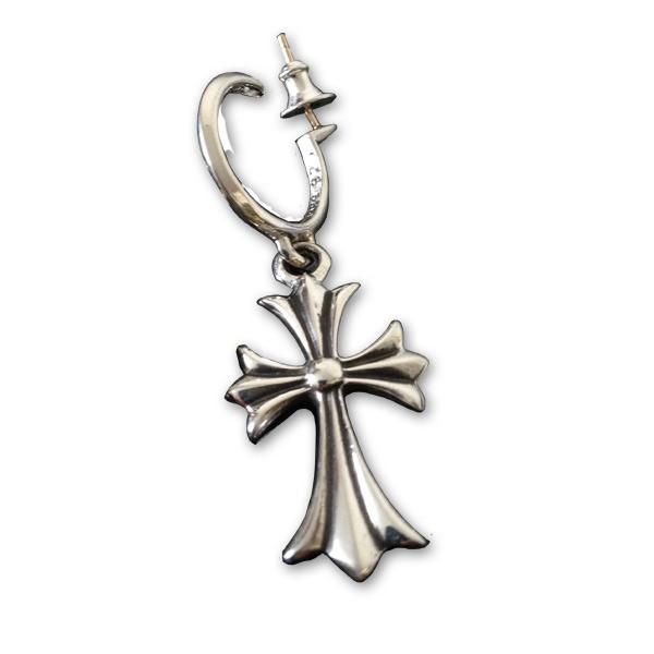 クロムハーツ CHクロス ピアス タイニークロスフープ / CHROME HEARTS tiny cross hoop earring