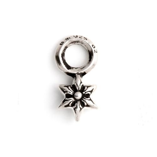 yoshiアクセ◆ CHROME HEARTS クロムハーツ 6P スター チャーム チョーカー